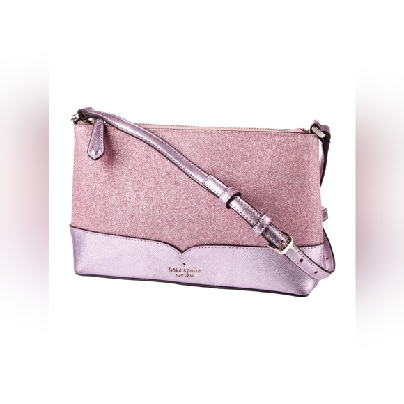 NWOT KATE SPADE Glitter LOLA Crossbody Bag - Picture 1 of 4